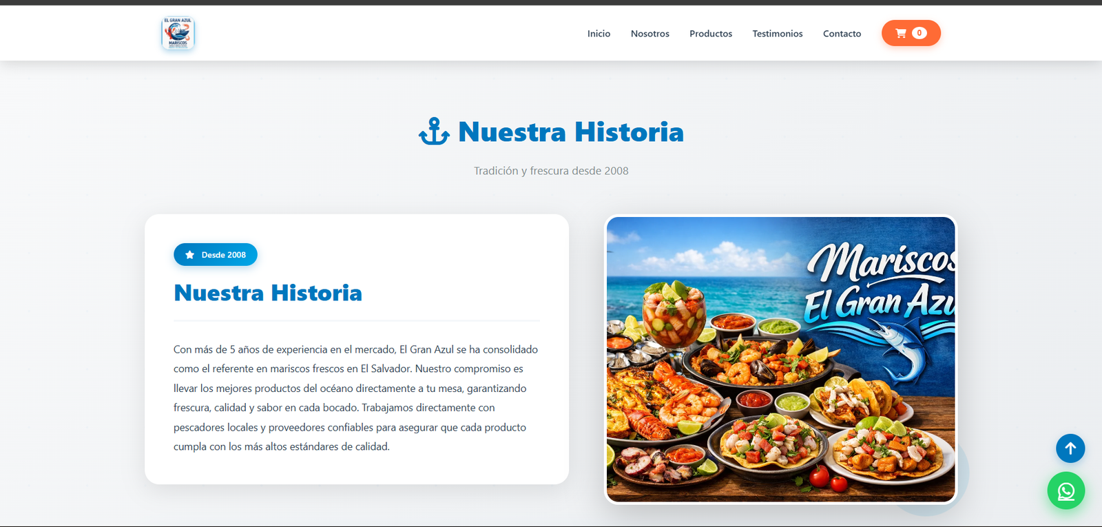 Mariscos el gran azul